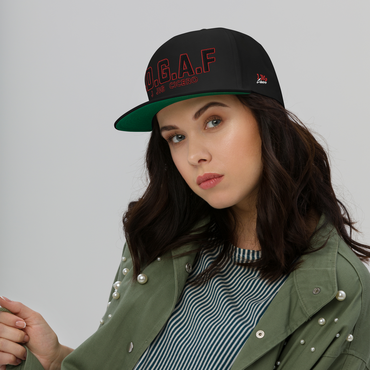 IDGAF Snapback Flat