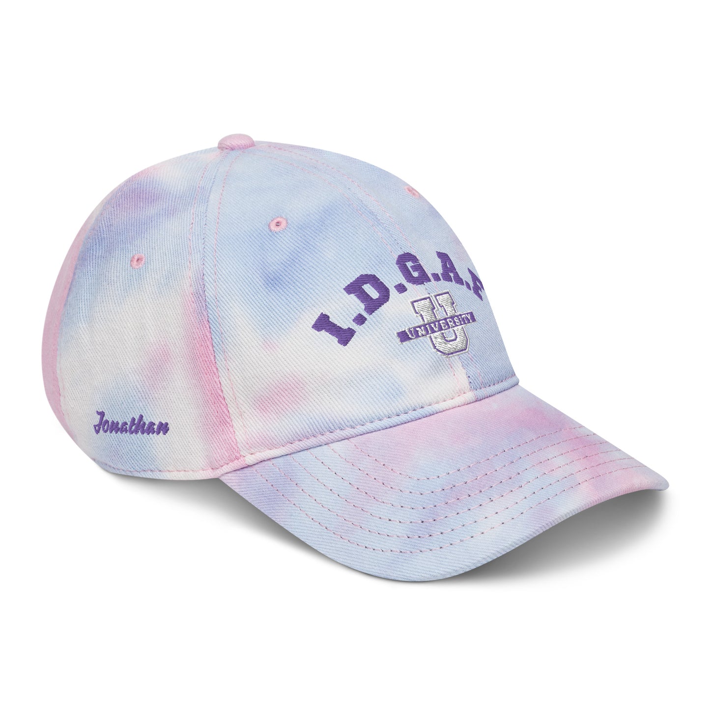 IDGAF U Tie-Dye Cap