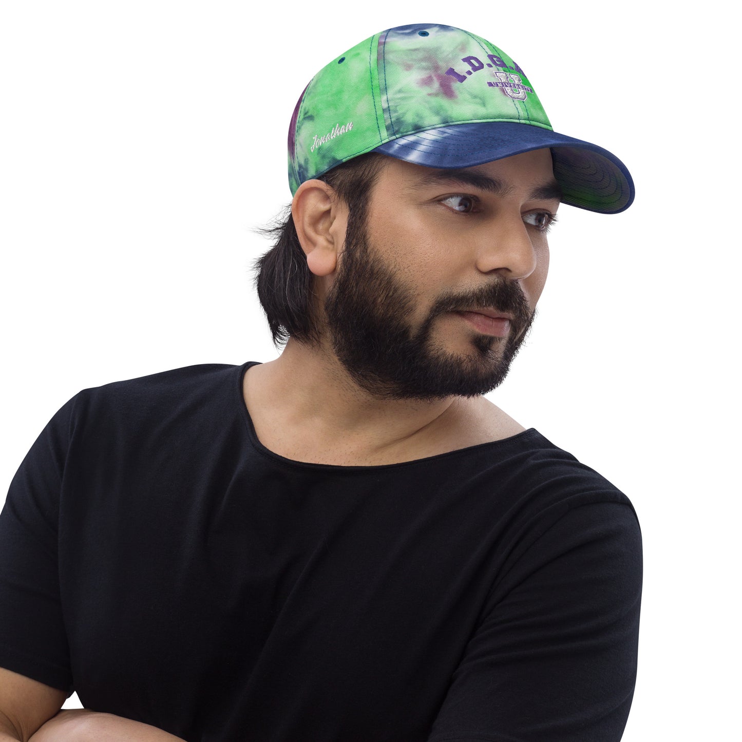 IDGAF U Tie-Dye Cap