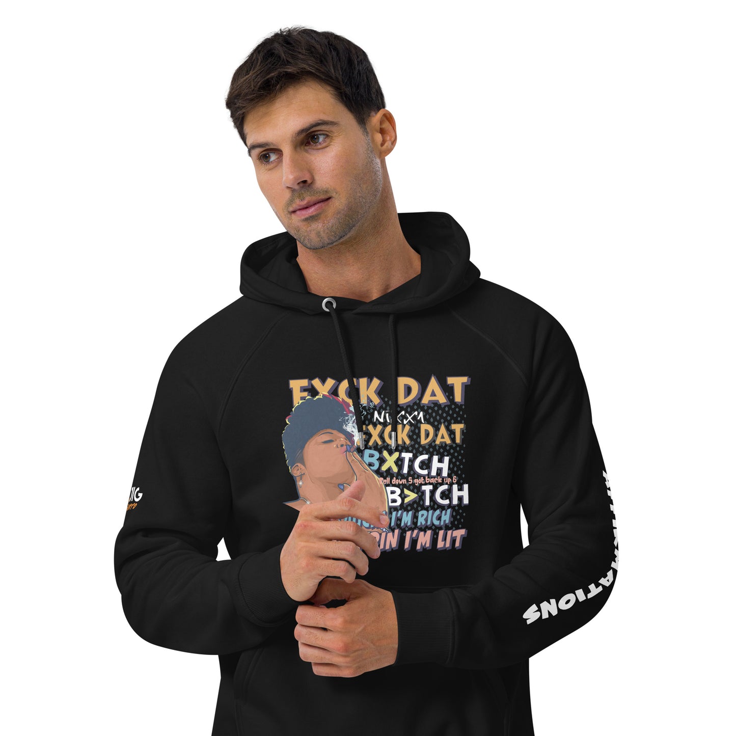 Affirmations Unisex Raglan Hoodie