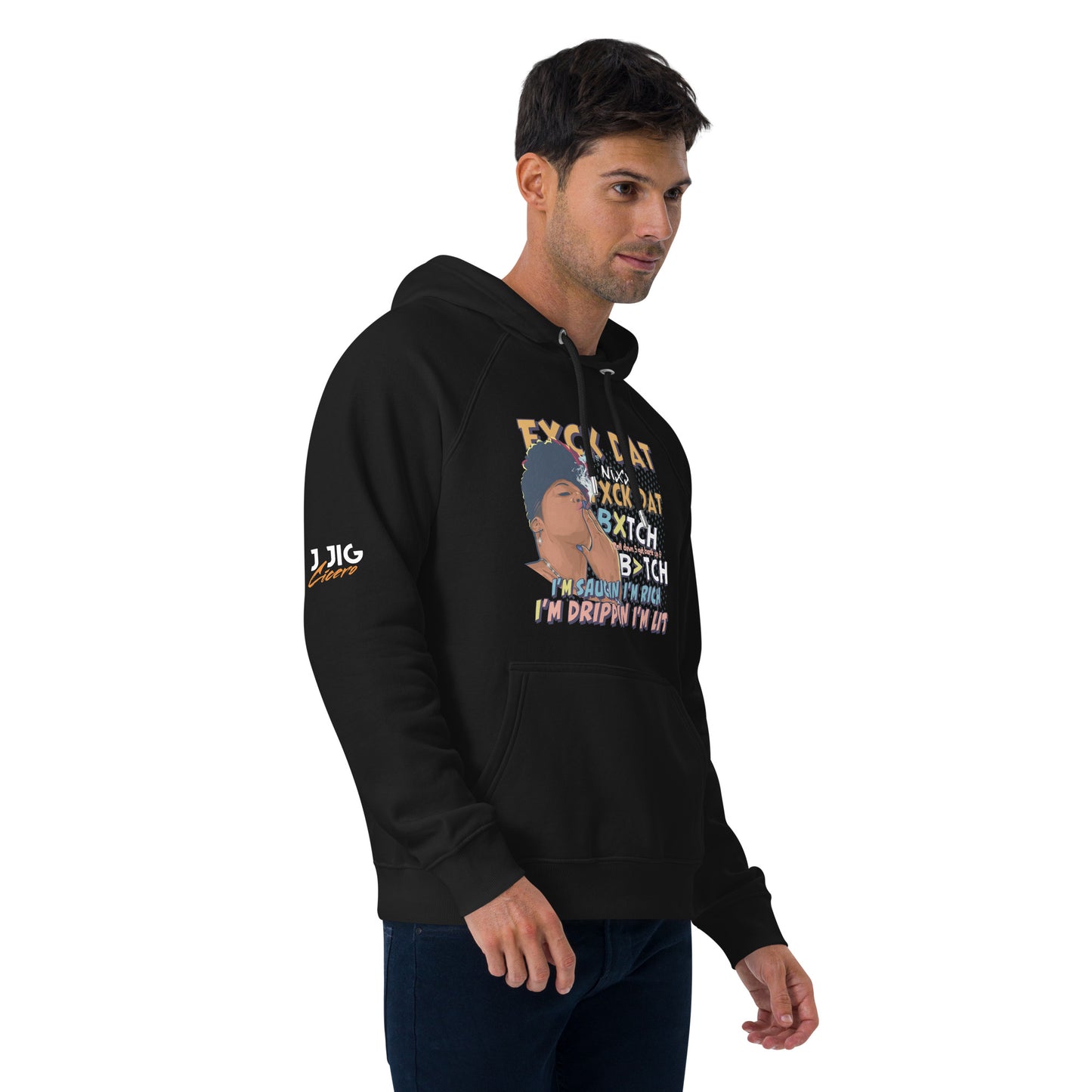 Affirmations Unisex Raglan Hoodie