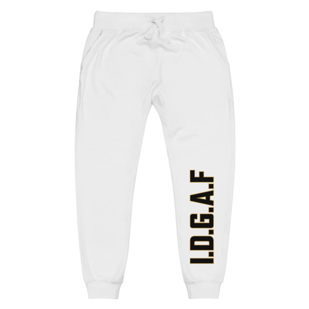 I.D.G.A.F Unisex fleece sweatpants