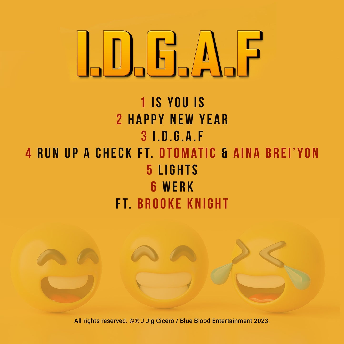 I.D.G.A.F Spotify Limited Edition