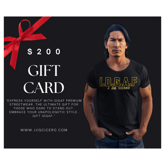 IDGAF Gift Card