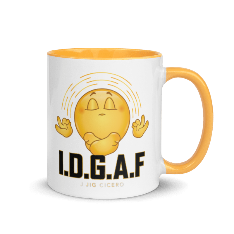 I.D.G.A.F Lotus Vibes Mug