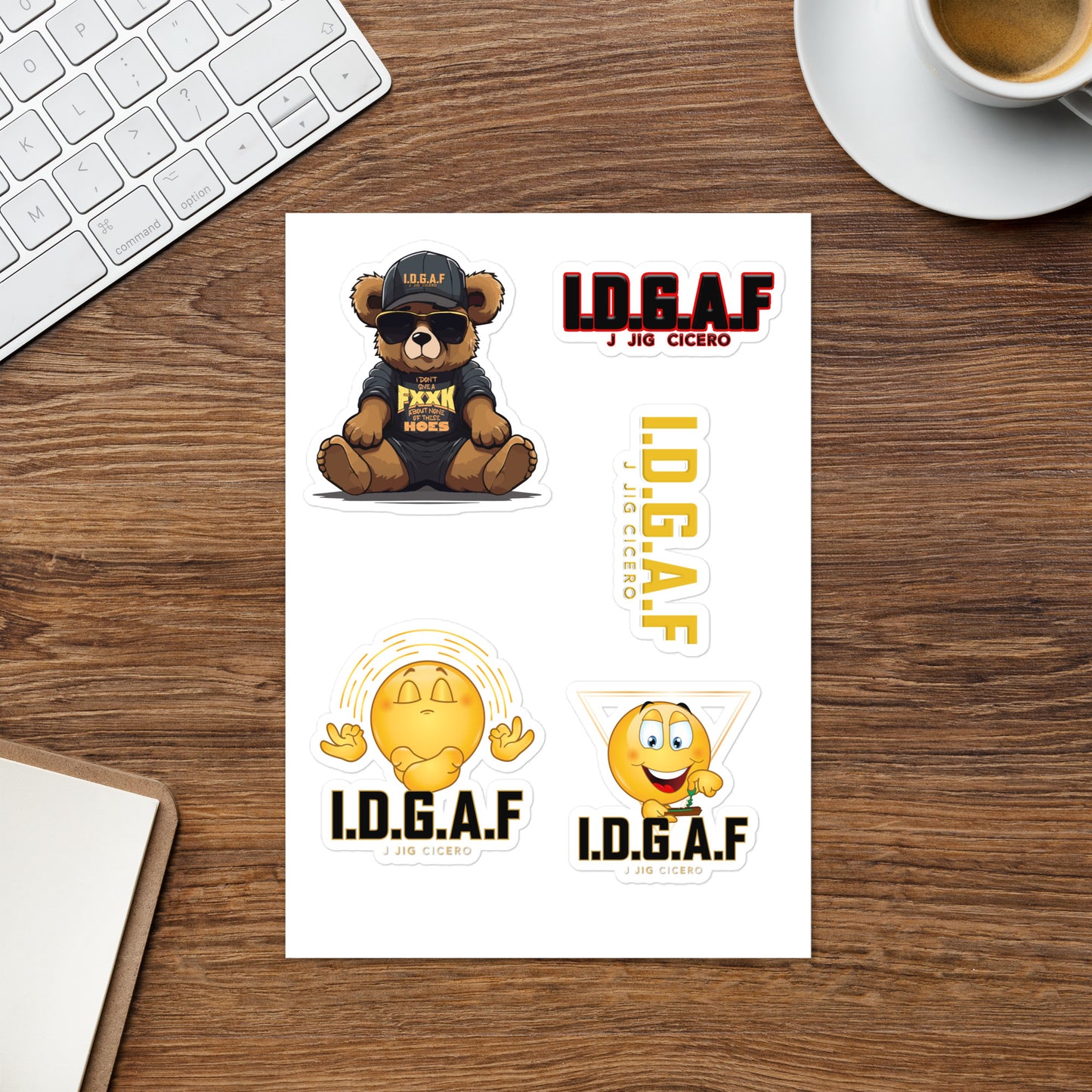 IDGAF Stickers