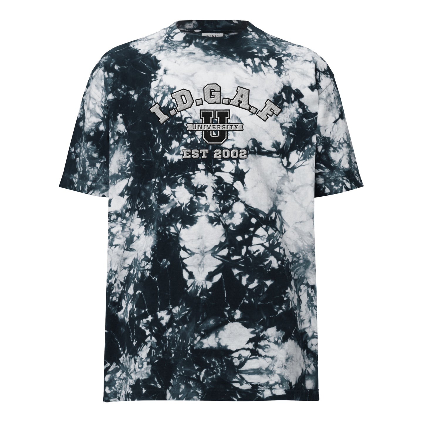 IDGAF University Tie-Dye Vibes Tee