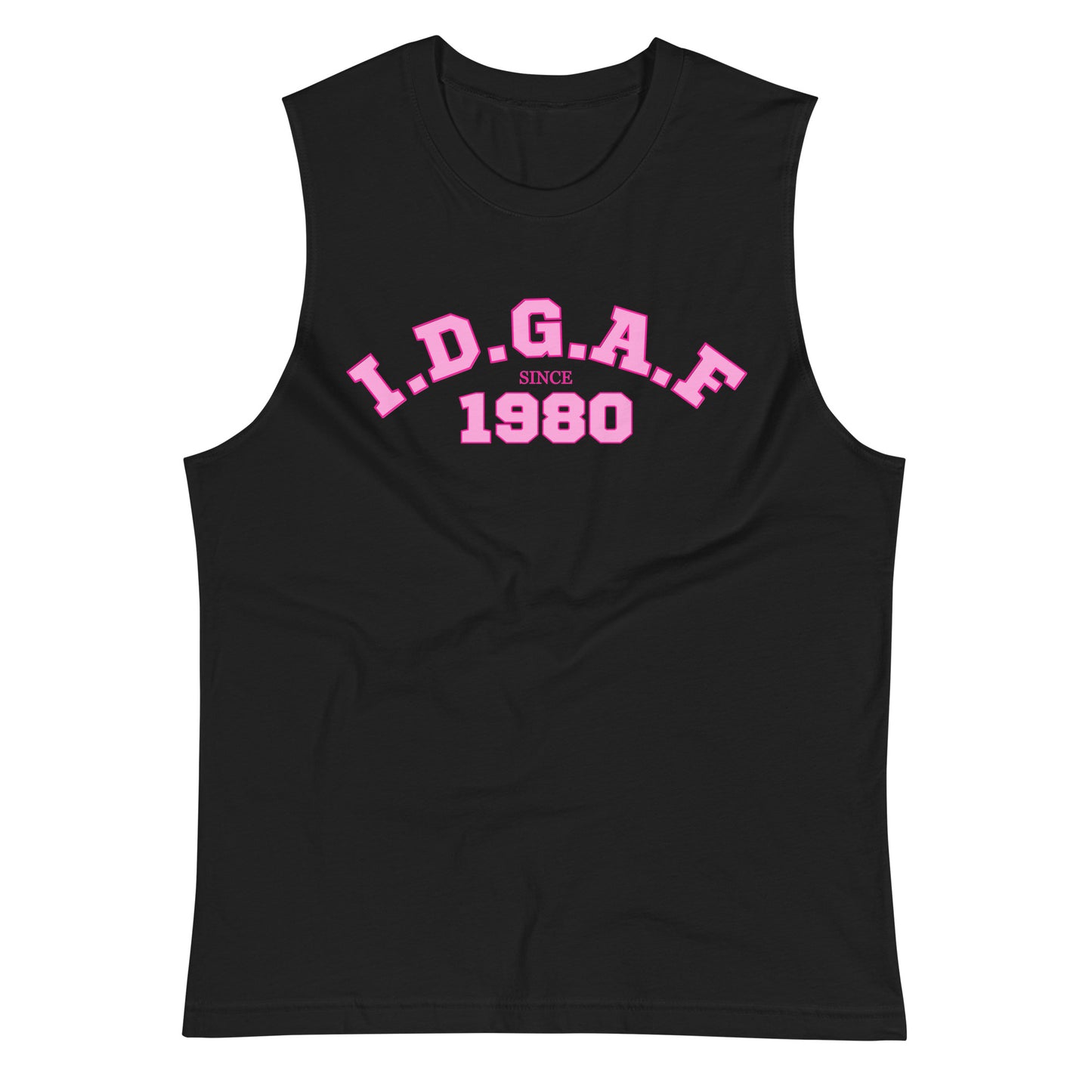 Unisex Pink Passion Customizable Muscle Shirt