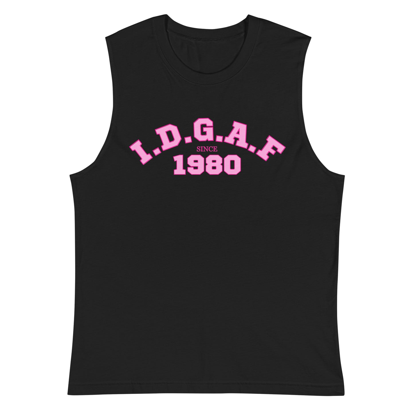 Unisex Pink Passion Customizable Muscle Shirt