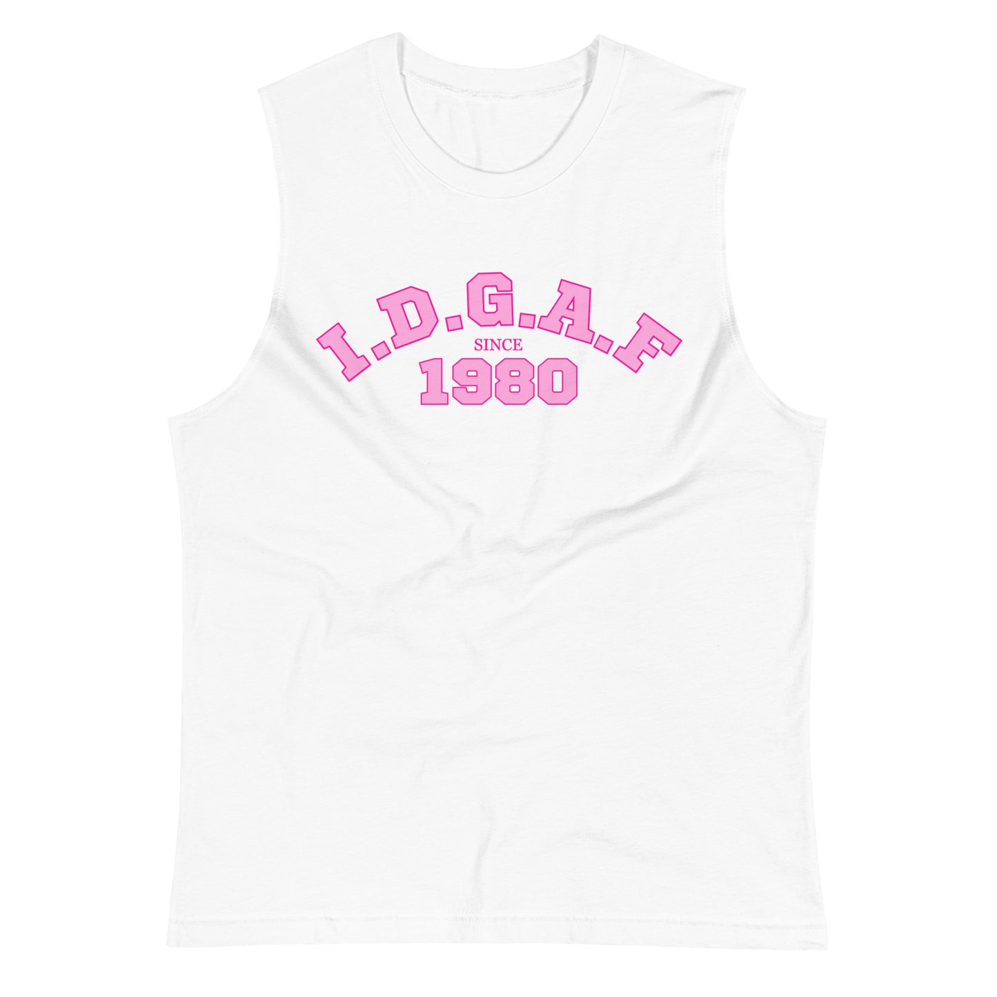 Unisex Pink Passion Customizable Muscle Shirt